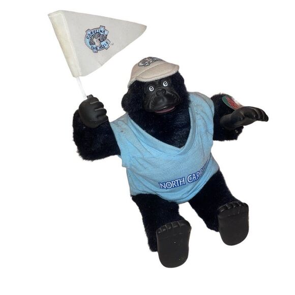 Vintage University of North Carolina Gemmy Champion College Sports Gorilla - Picture 6 of 16